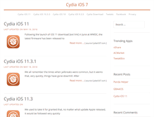 Tablet Screenshot of cydiaios7.com